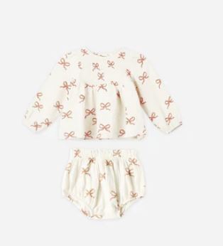 Rylee + Cru Sophia Top + Bloomer Set | Ruby Bows