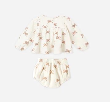 Rylee + Cru Sophia Top + Bloomer Set | Ruby Bows
