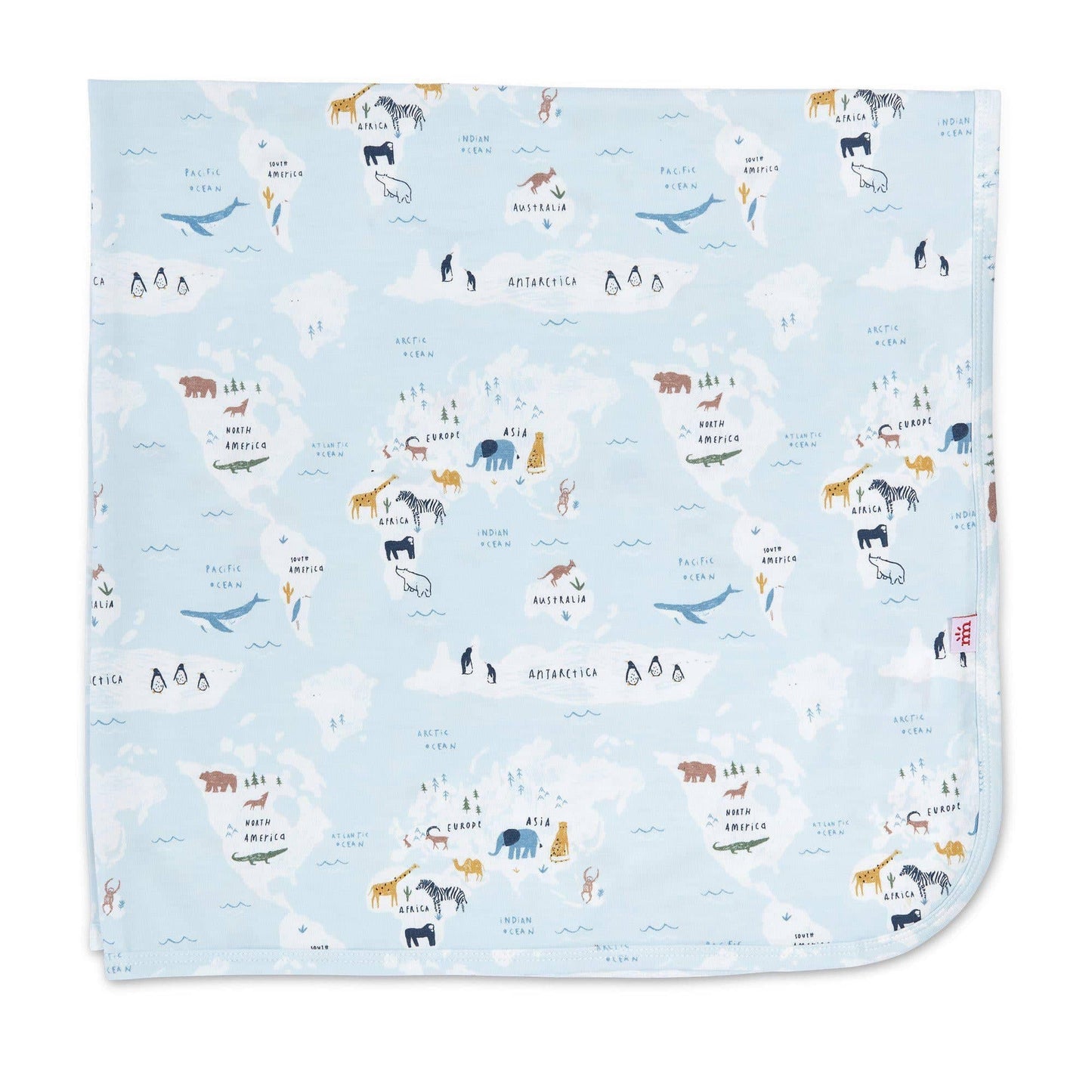 Magnetic Me Sea the World Swaddle Blanket