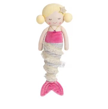 Mud Pie Mermaid Plush Pals