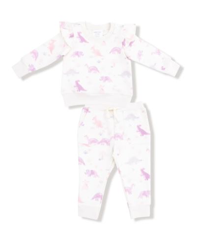 Angel Dear Ruffle Sweatshirt and Jogger Pant | Soft Dinos