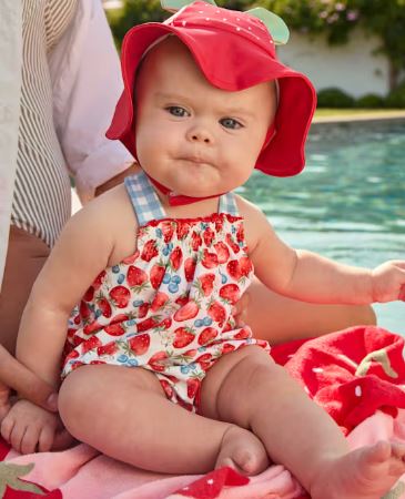 Mayoral Strawberry Swim Set