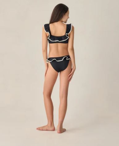 Rylee + Cru Teen Margot Bikini Set Black