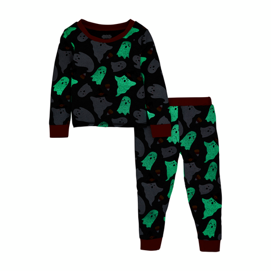 Mud Pie Halloween Glow in the Dark Pajamas