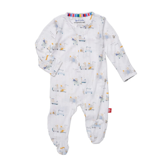 Magnetic Me Welcome Wagon Modal Ruffle Footie